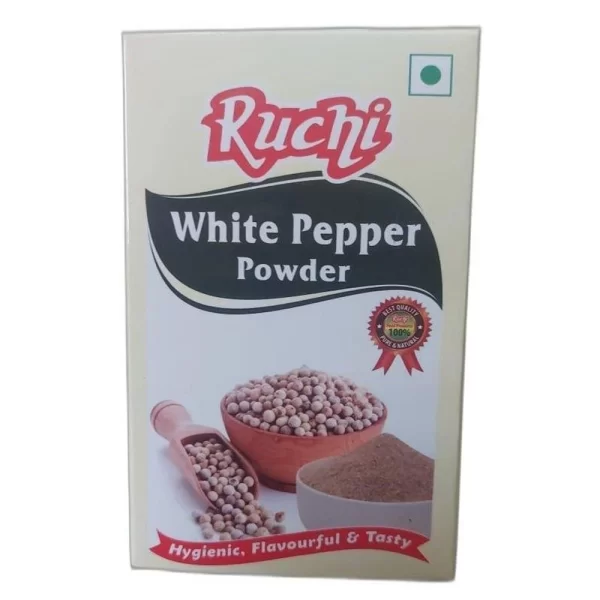 RUCHI WHITE PEPPER POWDER (100GM)