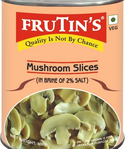 FRUTIN'S MUSHROOM SLICES(800GM)